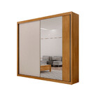 Guarda-roupa Bravo Gold Com Espelho 2 Portas E 4 Gavetas