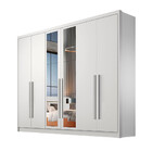 Guarda Roupa C/ Espelho 6 Portas 6 Gavetas Robust Novo Horizo