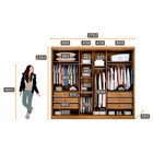 Guarda Roupa C/ Espelho 6 Portas 6 Gavetas Robust Novo Horizo