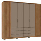 Guarda Roupa Caemmun Maximus Com 6 Portas E 6 Gavetas