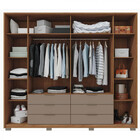 Guarda Roupa Caemmun Maximus Com 6 Portas E 6 Gavetas