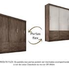 Guarda Roupa Cairo 3 Portas 9 Gavetas Com Espelho Chocolate