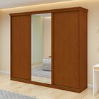 Guarda-roupa Caleb 246cm 3 Portas 2 Gavetas 7 Prateleiras 1 P