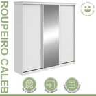 Guarda-roupa Caleb 246cm 3 Portas 2 Gavetas 7 Prateleiras 1 P
