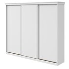 Guarda-roupa Caleb 246cm 3 Portas 2 Gavetas 9 Prateleiras Bra