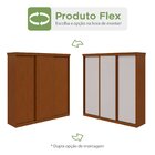 Guarda-roupa Caleb 246cm 3 Portas 3 Gavetas 9 Prateleiras Fra