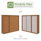 Guarda-roupa Caleb 276cm 3 Portas 3 Gavetas 7 Prateleiras Ame