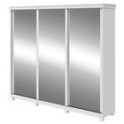 Guarda-roupa Caleb 276cm 3 Portas 3 Gavetas 7 Prateleiras Sup