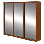 Guarda-roupa Caleb 276cm 3 Portas 3 Gavetas 7 Prateleiras Sup