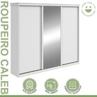 Guarda-roupa Caleb 276cm 3 Portas 6 Gavetas 5 Prateleiras 1 P