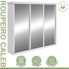 Guarda-roupa Caleb 276cm 3 Portas 6 Gavetas 6 Prateleiras Sup