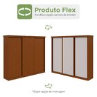 Guarda-roupa Caleb 276cm 3 Portas 9 Gavetas 5 Prateleiras Fra