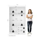 Guarda Roupa Camélia Com 4 Portas - Branco