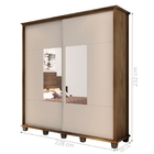 Guarda Roupa Camélia Freijó Off White