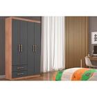 Guarda Roupa Canadá 4 Portas Rovere