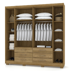 Guarda Roupa Canadá 6 Portas E 6 Gavetas Nature/brisa - Vila