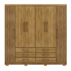 Guarda Roupa Canadá 6 Portas E 6 Gavetas Nature/brisa - Vila