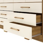 Guarda Roupa Canadá 6 Portas E 6 Gavetas Nature/champanhe - V