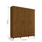 Guarda Roupa Canadá 6 Portas Rovere