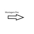 Guarda-roupa Cancun 2 Portas Flex Ônix-ônix/ônix-branco