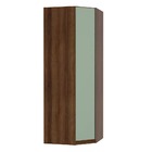 Guarda Roupa Canto Diagonal 1 Porta 6 Prateleiras 83cm Prime