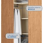 Guarda-roupa Canto Oblíquo 1 Porta Infinity Cedro/ Duna Line