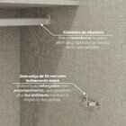 Guarda Roupa Canto Obliquo 1 Porta Seletto Areia Hp / Jequiti