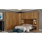 Guarda Roupa Canto Oblíquo Cairo Cumaru