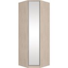 Guarda-roupa Canto Oblíquo Diamante M303 1 Porta Com Espelho