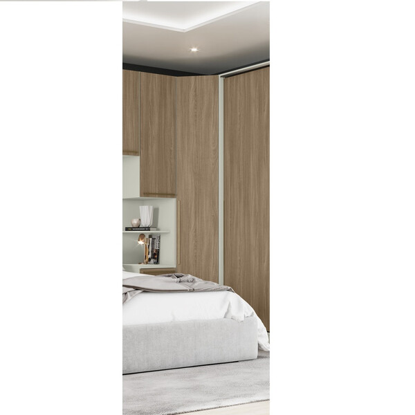 Guarda Roupa Canto Oblíquo Modulado 01 Porta Predileto Henn