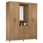 Guarda Roupa Capelinha 4 Portas 3 Gavetas Persia D02 Amendola