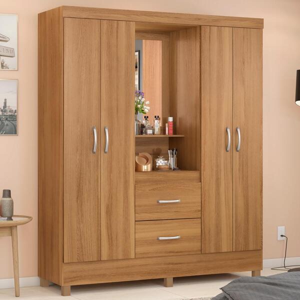 Guarda Roupa Capelinha 4 Portas 42220 Demobile