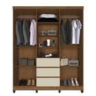 Guarda Roupa Capelinha 4 Portas E 3 Gavetas Imop