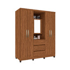 Guarda Roupa Capelinha 4 Portas E 3 Gavetas Imop