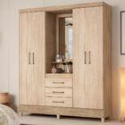 Guarda Roupa Capelinha 4 Pt Com Espelho 43220 Demobile