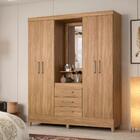 Guarda Roupa Capelinha 4 Pt Com Espelho 43220 Demobile