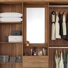 Guarda Roupa Capelinha 4 Pt Com Espelho 43220 Demobile