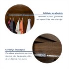 Guarda-roupa Capelinha 6 Portas Com Espelho E 3 Gavetas Com C