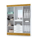 Guarda Roupa Capelinha Casal Fortaleza 4 Portas 3 Gavetas Vil