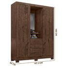 Guarda Roupa Capelinha Colorado Jacaranda 2 Portas 3g