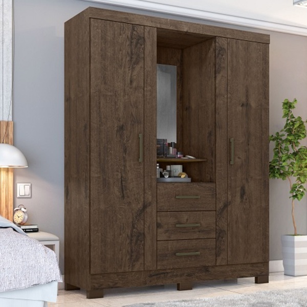 Guarda Roupa Capelinha Colorado Jacaranda 2 Portas 3g