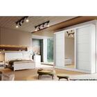 Guarda Roupa Capri Com 3 Portas De Correr Com Espelho Bianchi