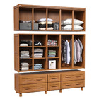 Guarda-roupa Caribe Com 10 Portas  Maleiro E 6 Gavetas Madeir