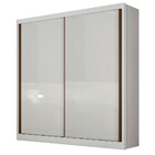 Guarda Roupa Carrara 2 Portas 3 Gavetas Clic Moveis