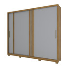 Guarda Roupa Casal 02 Portas Deslizantes 04 Gavetas Caribe He