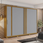 Guarda Roupa Casal 02 Portas Deslizantes 04 Gavetas Coliseu H