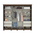 Guarda Roupa Casal 02 Portas Deslizantes 04 Gavetas Mellini H