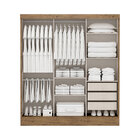 Guarda-roupa Casal 03 Portas De Correr E 03 Gavetas Viena Ipê