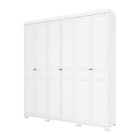 Guarda Roupa Casal 06 Portas 03 Gavetas América Henn