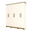 Guarda Roupa Casal 06 Portas 03 Gavetas Lima Henn